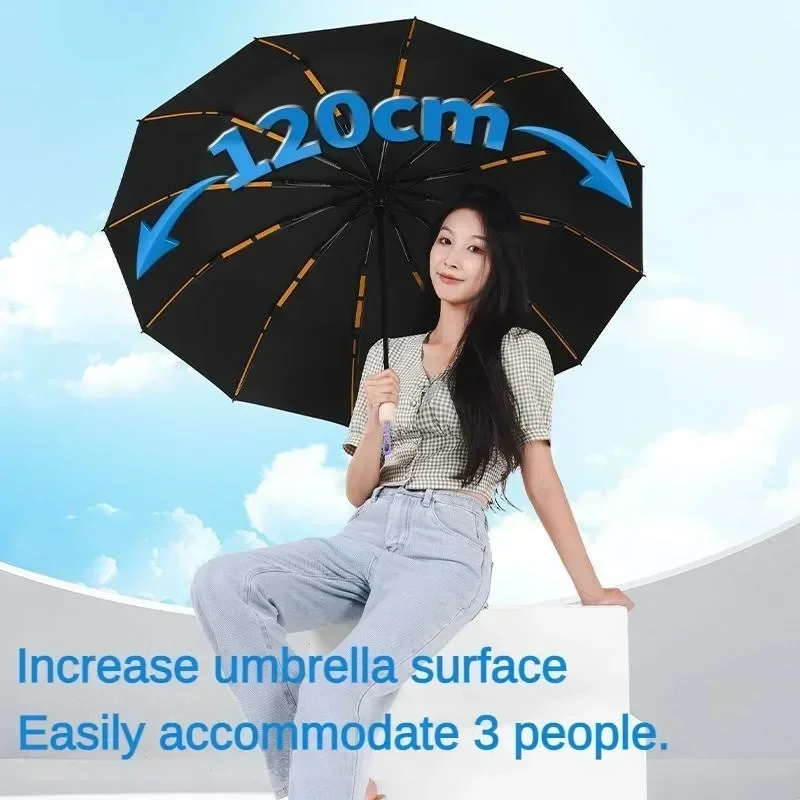 Windproof Strong Automatic Umb - Travel Umbrella Compact recension och pris