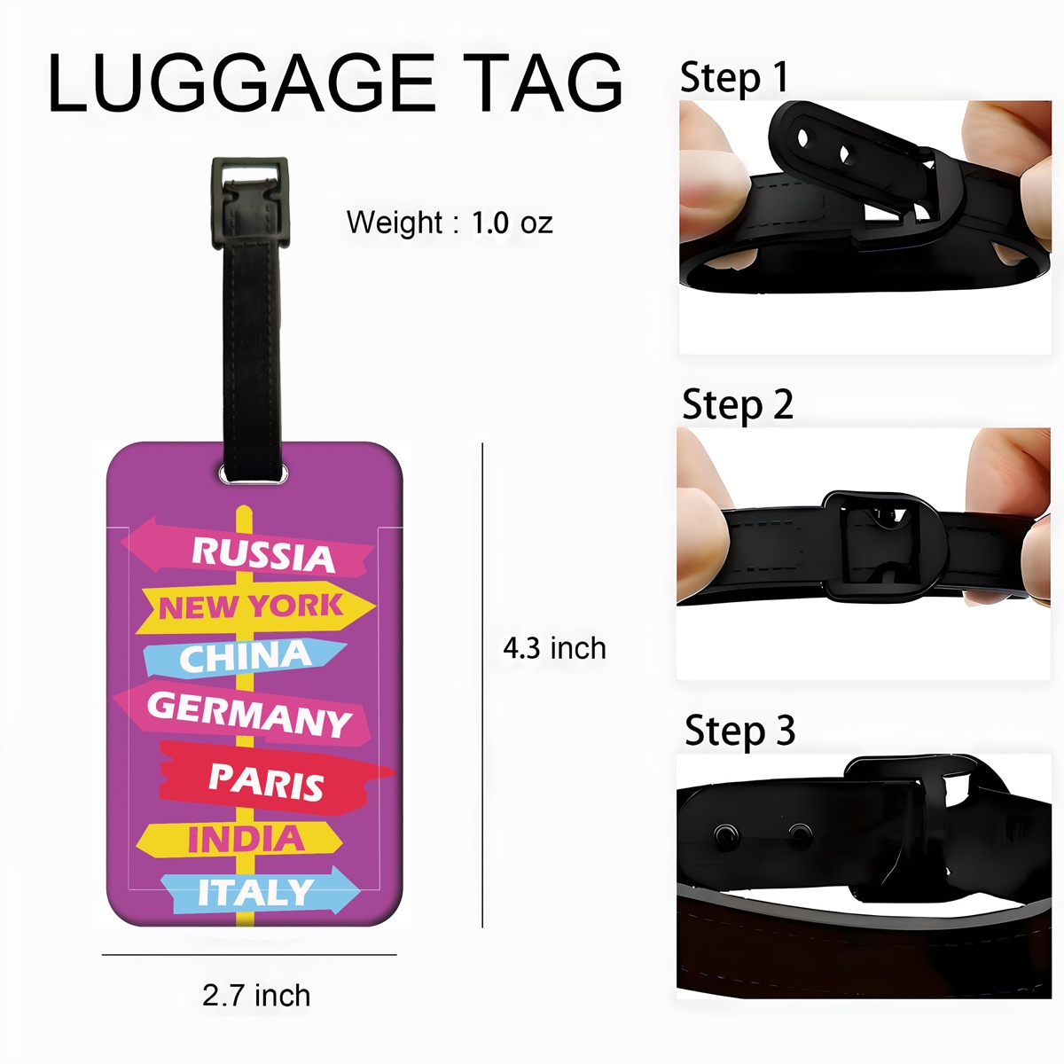 Creative Road Sign Indication  - Travel Accessories List recension och pris