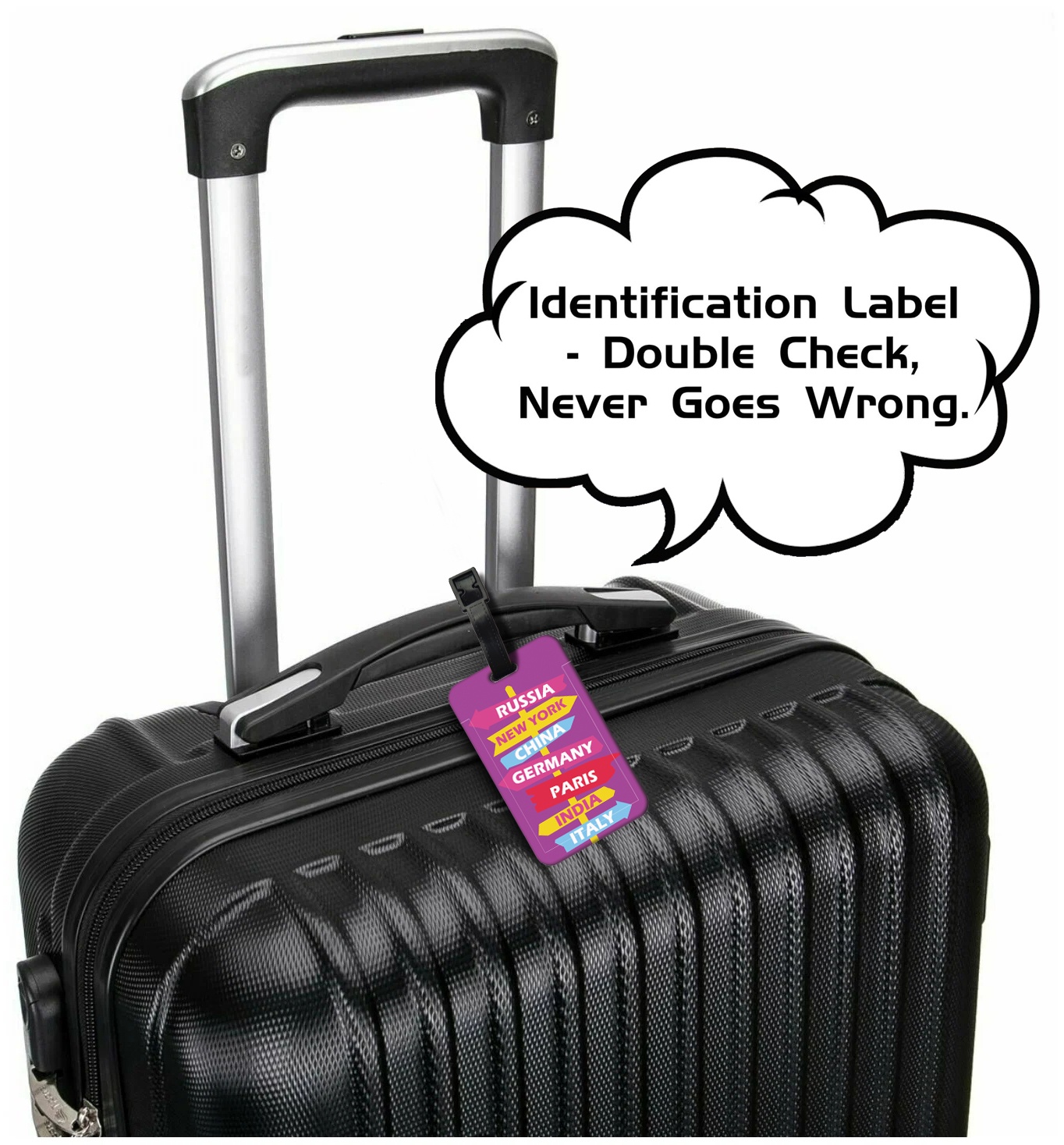 Creative Road Sign Indication  - Travel Accessories List recension och pris