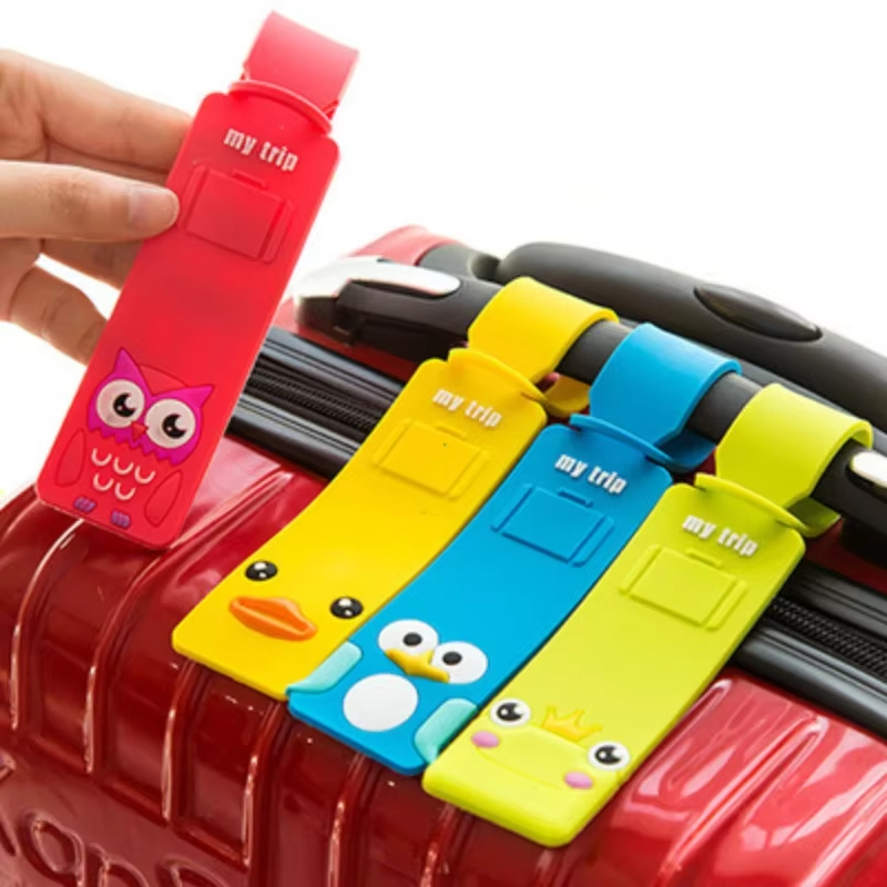 5pcs Lovely Silicone Luggage T - Travel Accessories List recension och pris