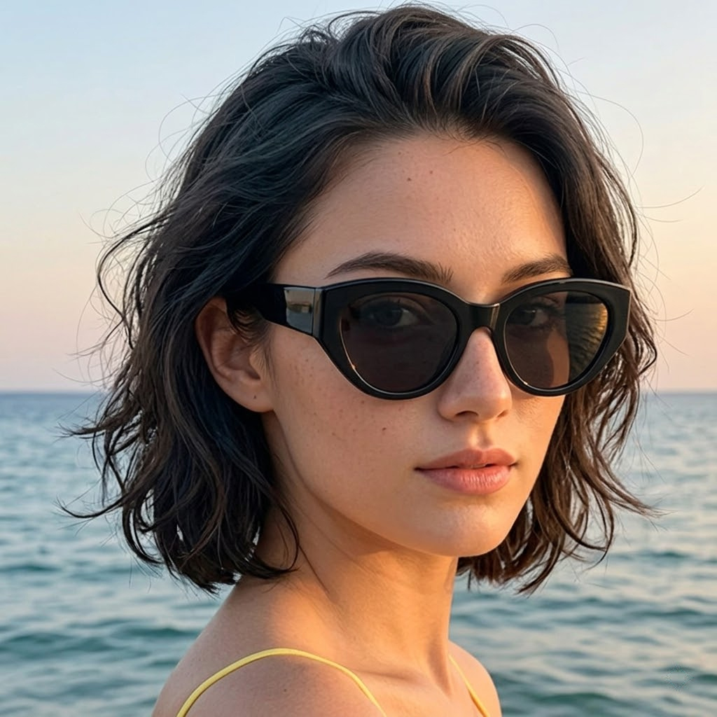 Women Men Classic Cat-Eye Pola - Travel Accessories For Women recension och pris
