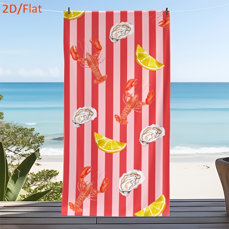 1PC # Coastal Beach Towels , S - Travel Yoga Accessories recension och pris