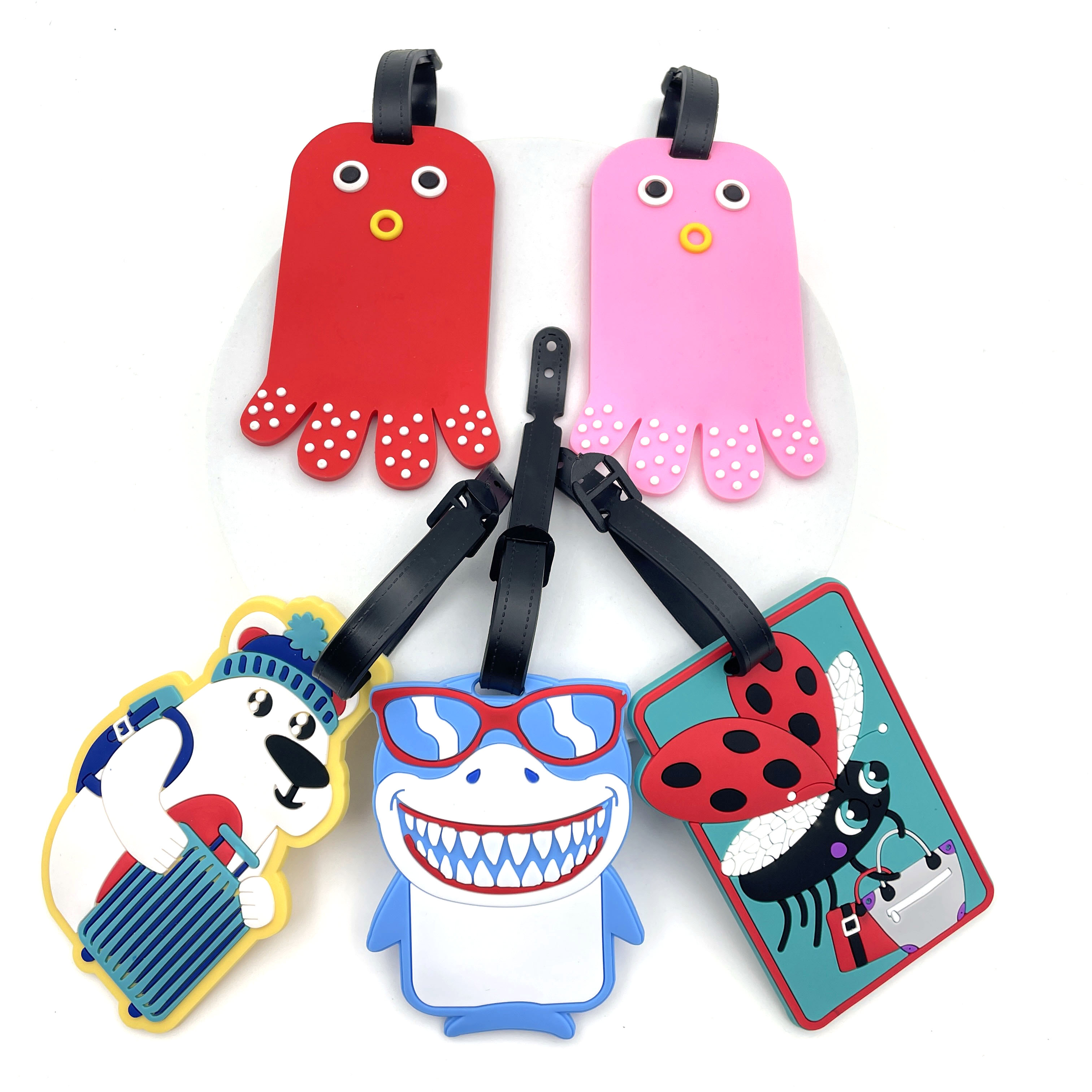 1PCS Geometric Soft Silicone L - Travel Accessories List recension och pris