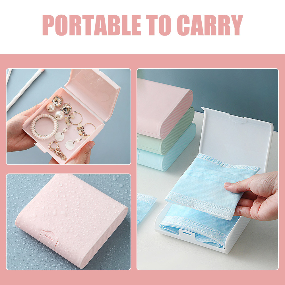 4Pcs Portable Storage Box Chan - Accessories Travel Jewelry Box recension och pris