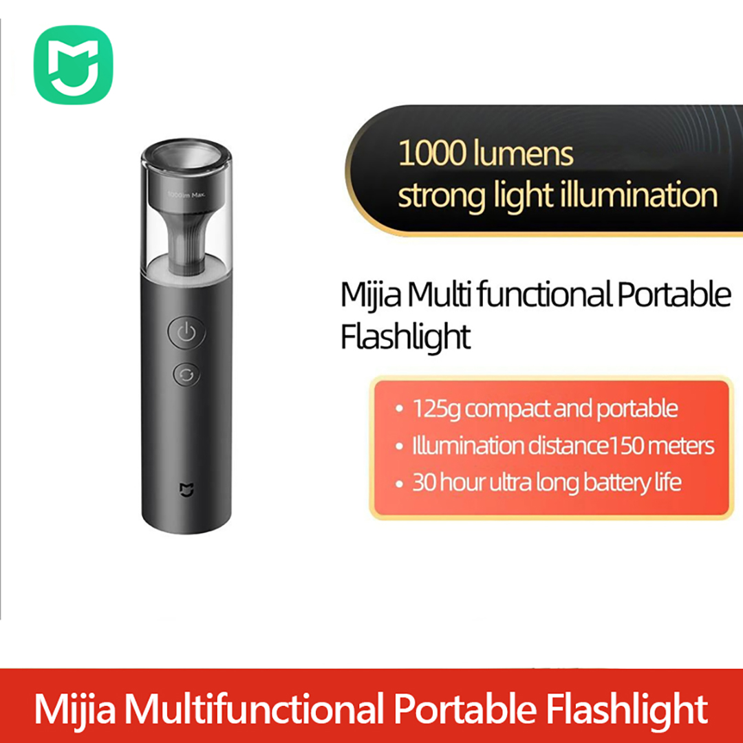 Mijia Led Flashlight Multi Fun - Xiaomi Travel Accessories recension och pris