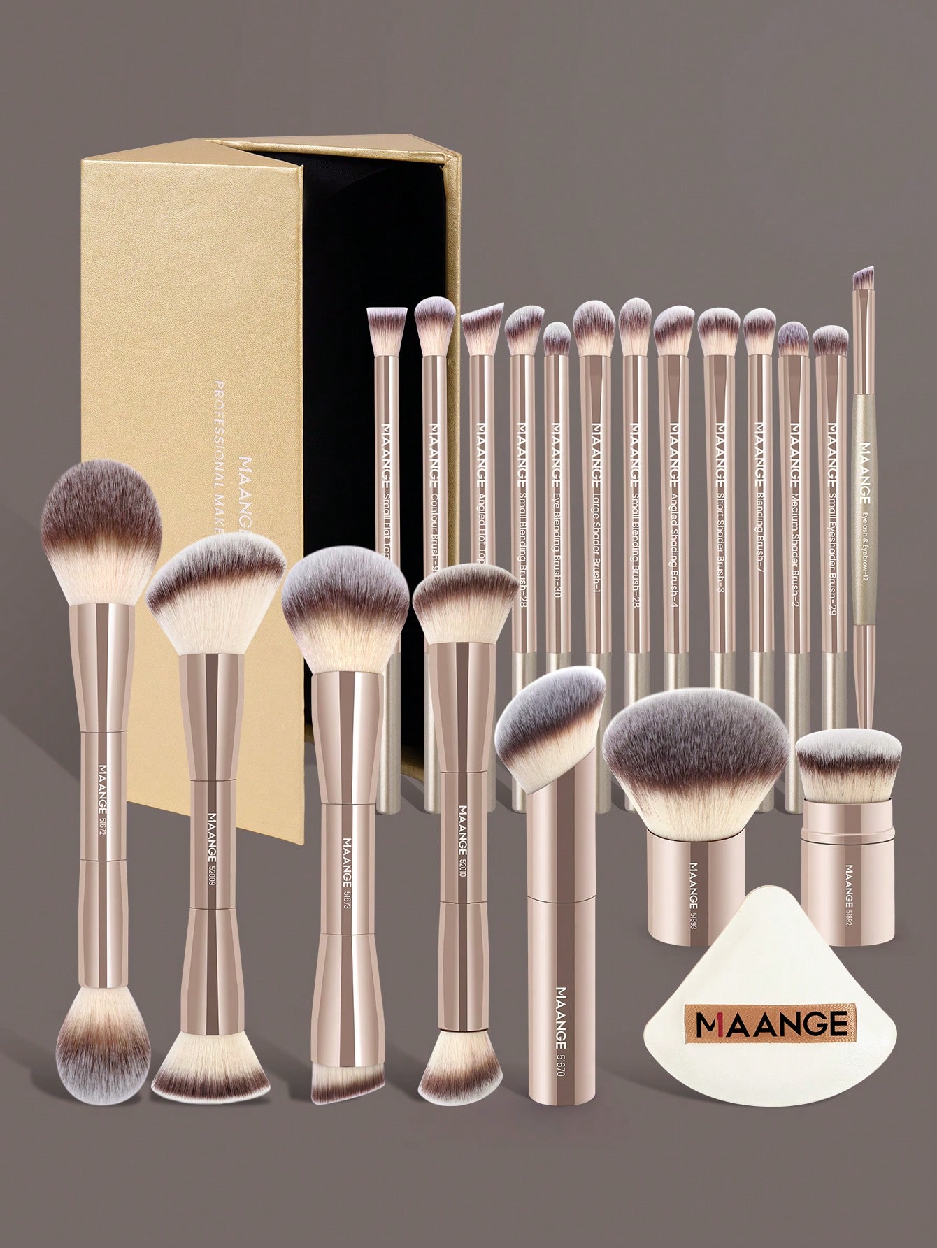 MAANGE 1/7pcs Or 13/20pcs Prof - Travel Accessories Case recension och pris
