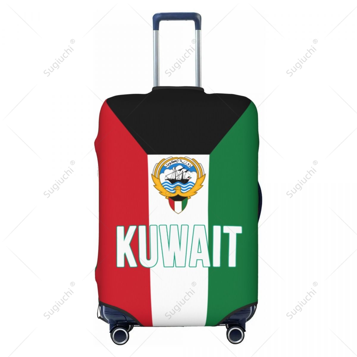 Kuwait Flag Luggage Cover Suit - Travel Accessories Kuwait recension och pris