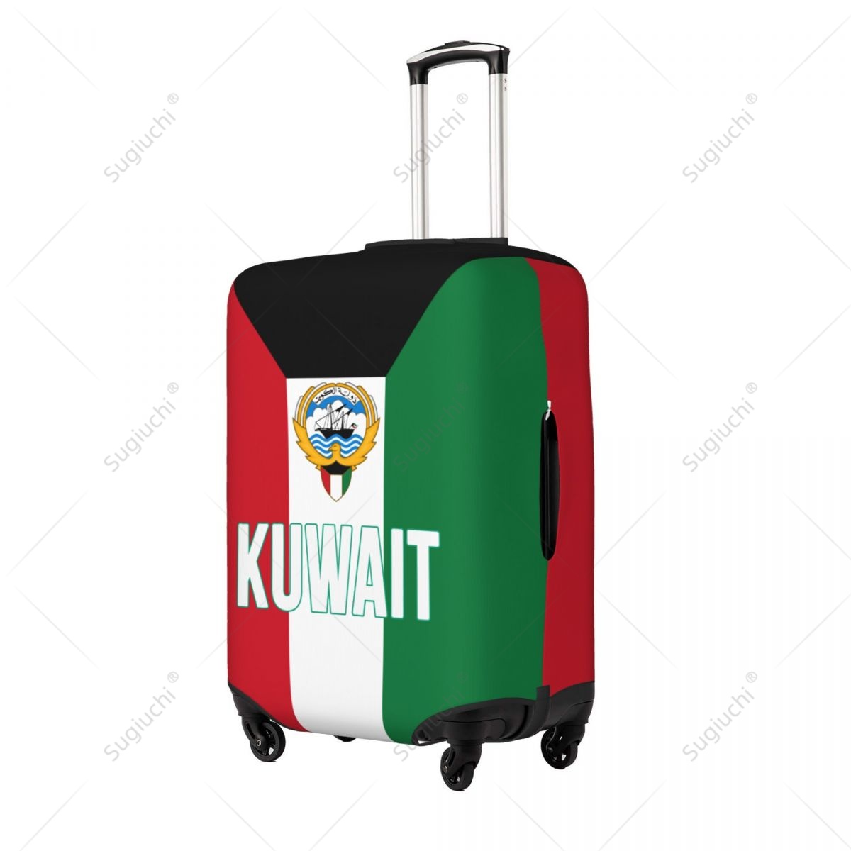 Kuwait Flag Luggage Cover Suit - Travel Accessories Kuwait recension och pris