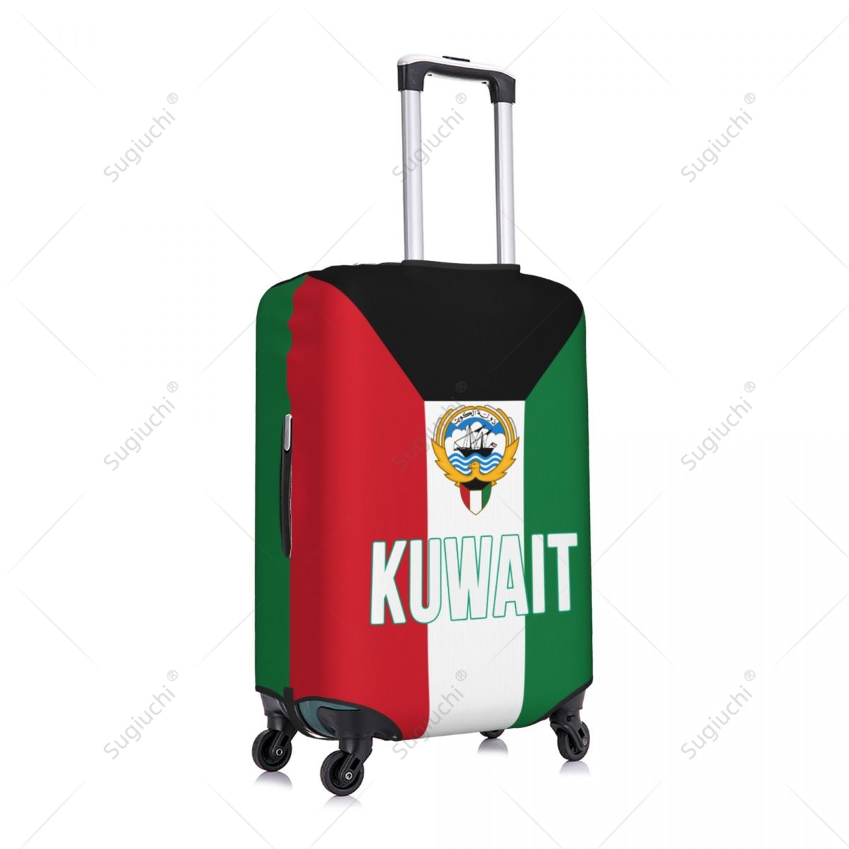 Kuwait Flag Luggage Cover Suit - Travel Accessories Kuwait recension och pris
