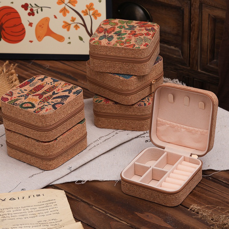 High-end retro wood grain prin - Travel Accessories High End recension och pris