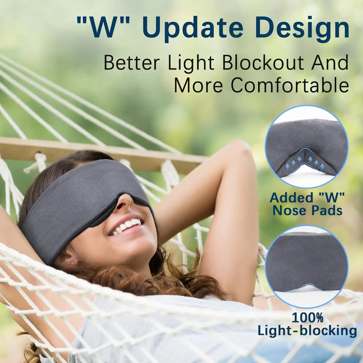 Sleep Eye Mask – Soft Light Bl - Eye Mask Sleep Travel recension och pris