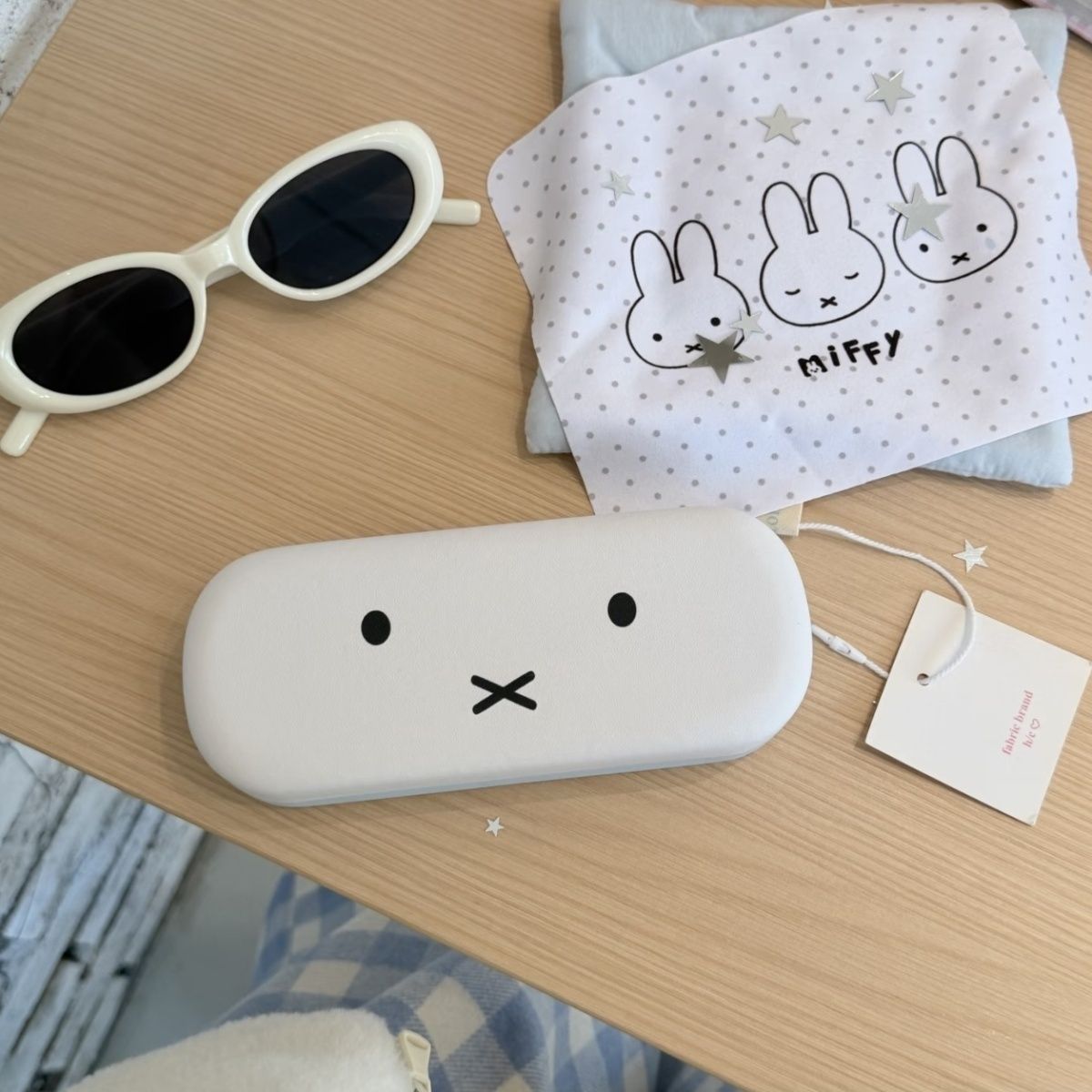 Kawaii Miffy Eyeglass Case - B - Eye Mask Sleep Travel recension och pris