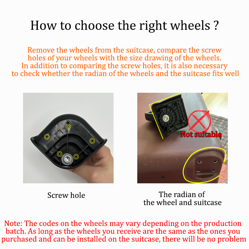 For Samsonite Luggage Wheels R - Travel Accessories Samsonite recension och pris