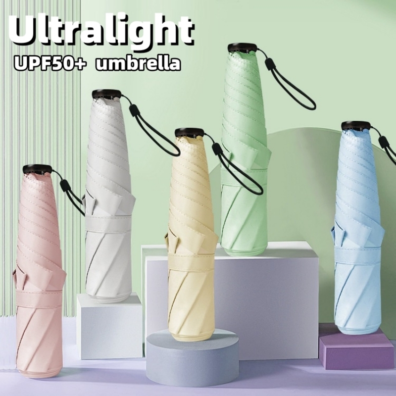 Ultra-light UPF50+ Umbrella Ca - Travel Umbrella Compact recension och pris