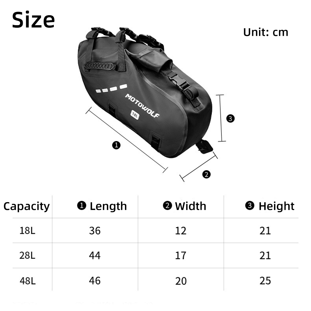 Waterproof Motorcycle Saddle B - Travel Accessories Gadget recension och pris