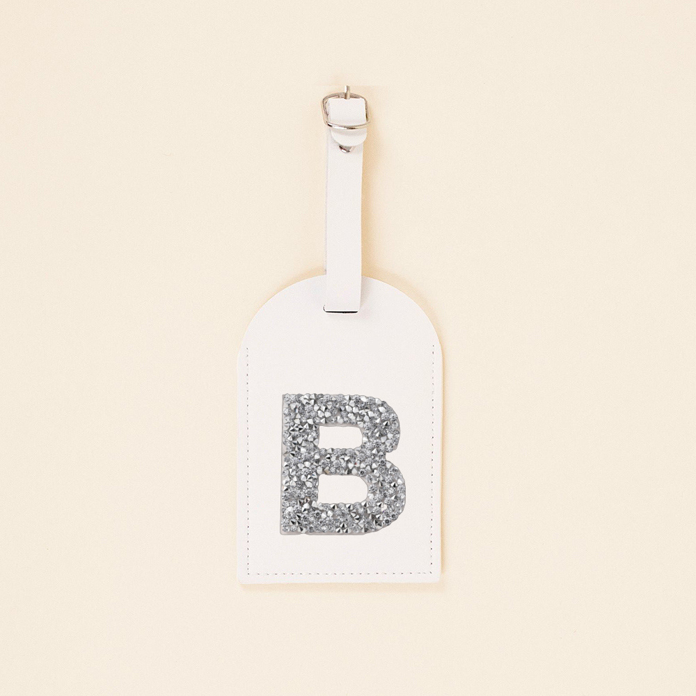 A-Z Rhinestone Monogram Leathe - Travel Accessories List recension och pris