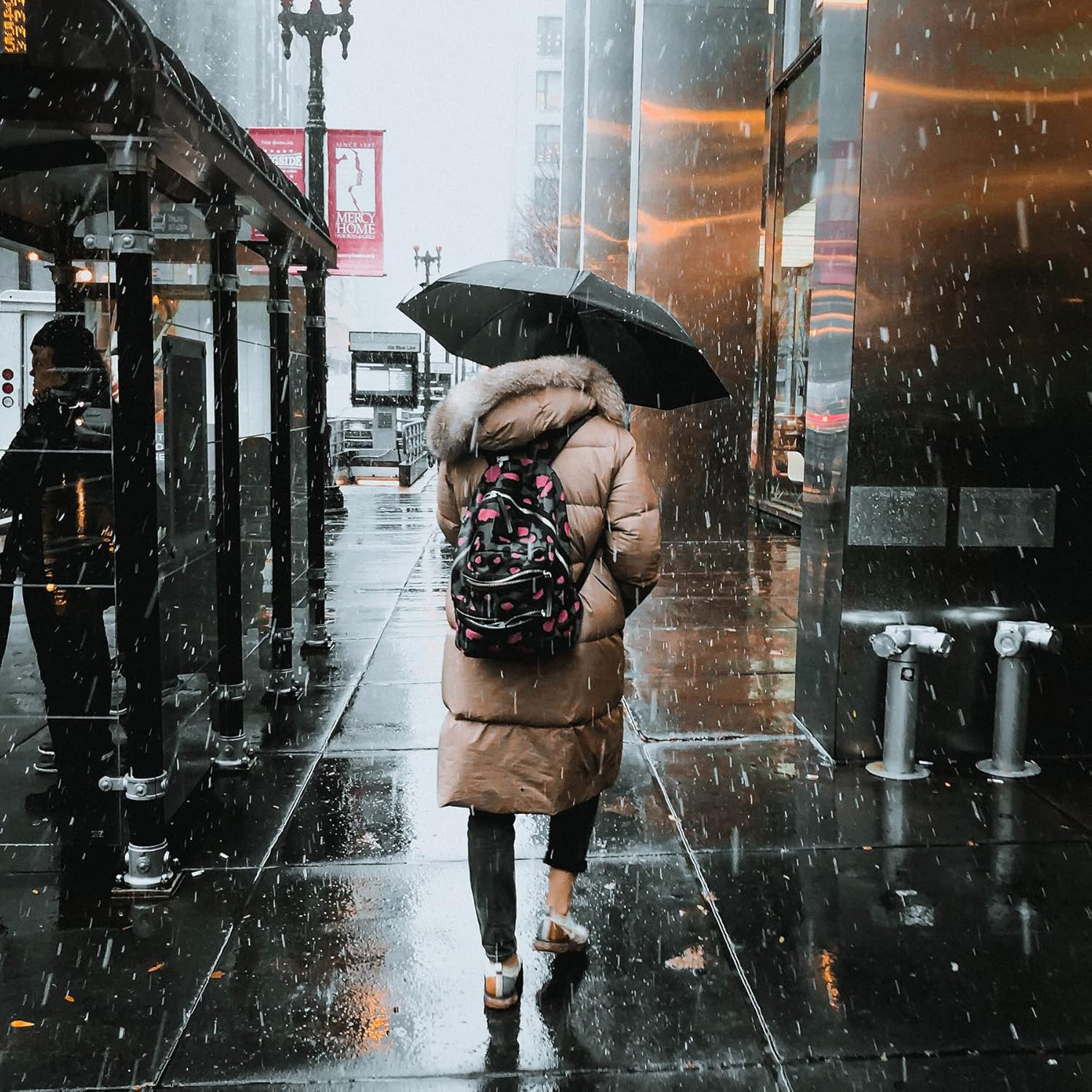 Compact Travel Umbrella Windpr - Travel Umbrella Compact recension och pris