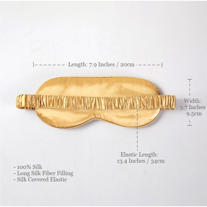 Pure Mulberry Silk Eye Mask |  - Eye Mask Sleep Travel recension och pris