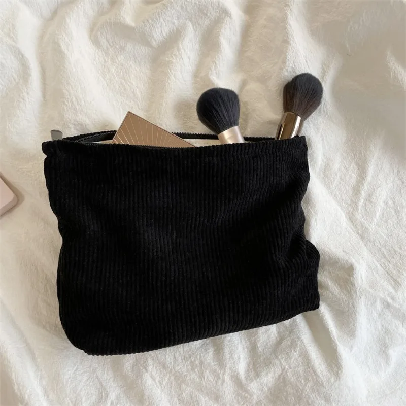 Corduroy Travel Cosmetic Bag P - Travel Accessories Organizer Bag recension och pris