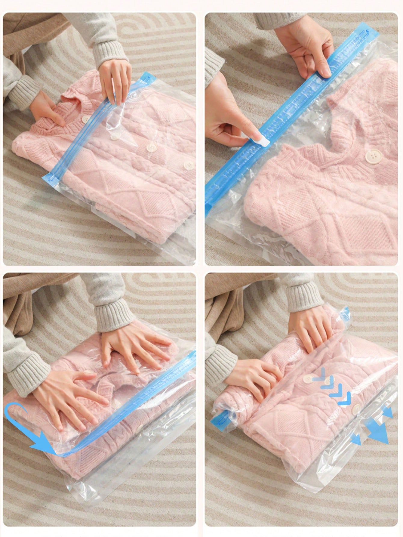 12 Packs Travel Compression Ba - Travel Accessories You Need recension och pris