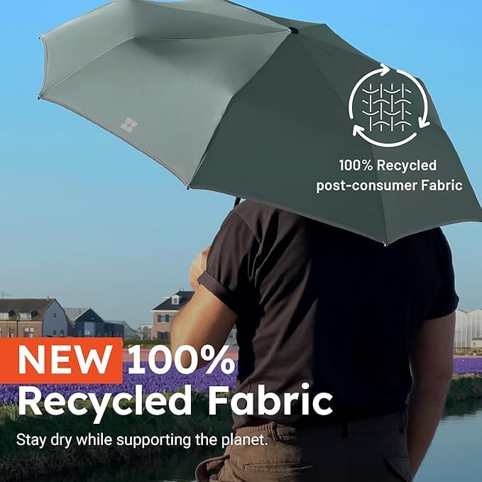 Compact Travel Umbrella for Ra - Travel Umbrella Compact recension och pris