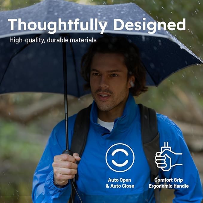 Compact Travel Umbrella for Ra - Travel Umbrella Compact recension och pris